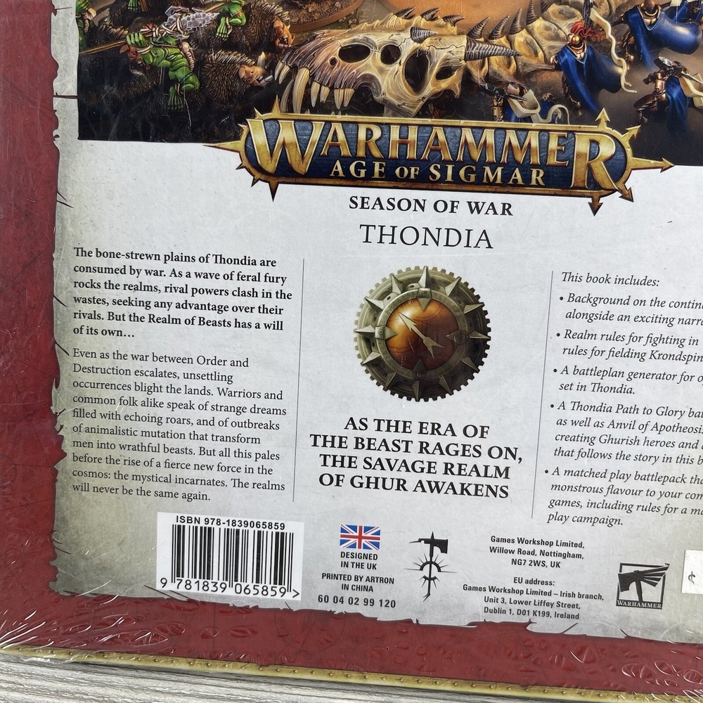 Season of War Thondia Book Warhammer Age of Sigmar AOS Games Workshop Sealed - Picture 14 of 16